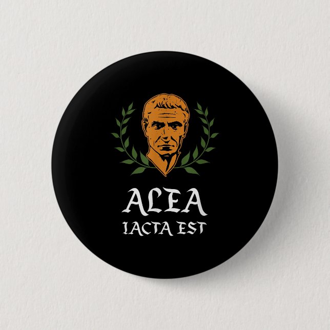 Alea Iacta Est - Die är Cast Latin Julius Caes Knapp (Framsida)