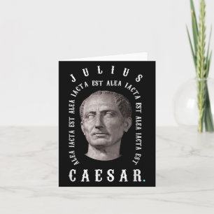 Alea Iacta Est - Die är Cast Latin Julius Caes Kort
