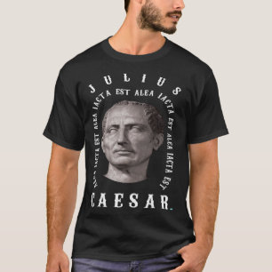 Alea iacta est Die är Cast Latin Julius Caesa T Shirt