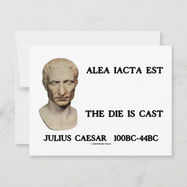Alea Iacta Est - Die är kast (Framsida)