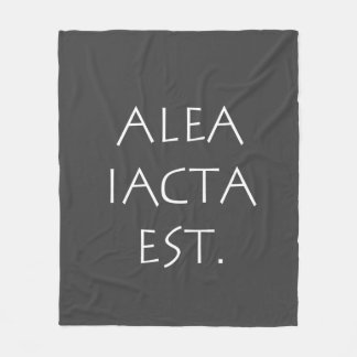 Alea Iacta Est Fleecefilt