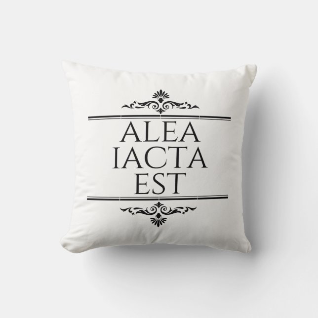 Alea Iacta Est Kudde (Framsida)