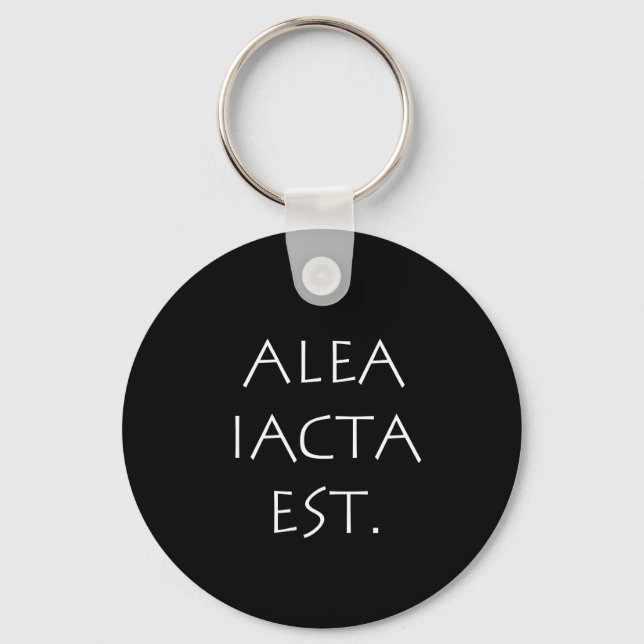 Alea Iacta Est Nyckelring (Framsida)
