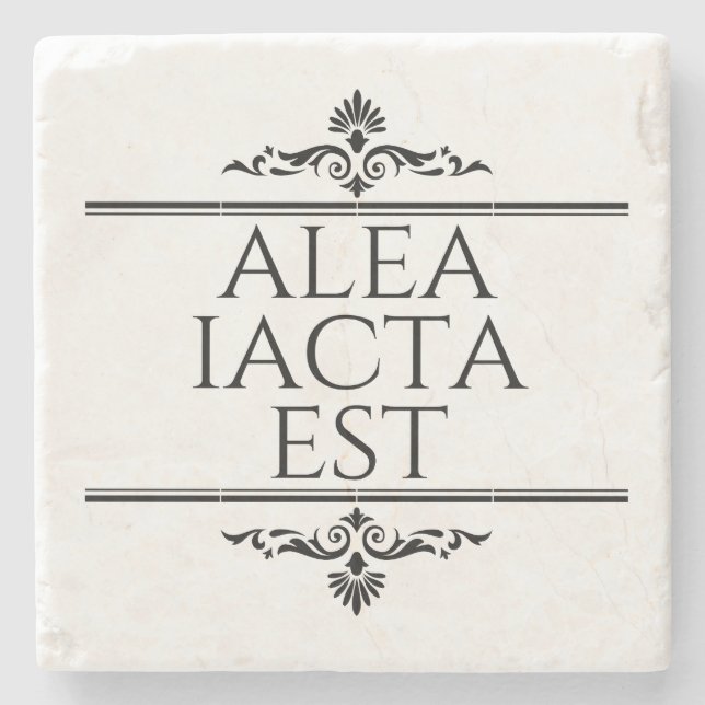 Alea Iacta Est Stenunderlägg (Framsidan)