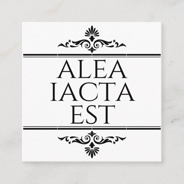 Alea Iacta Est Tilläggskort (Framsida)
