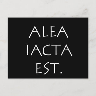 Alea Iacta Est Vykort