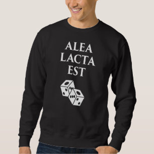 Alea Lacta Est-historien om det antika Rom Julius  Lång Ärmad Tröja