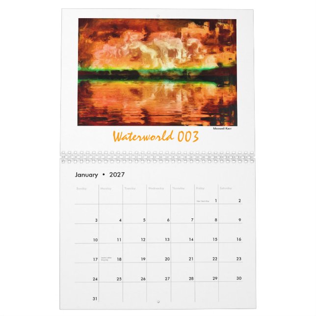 Aleagraph kalender 2012 (Jan 2027)