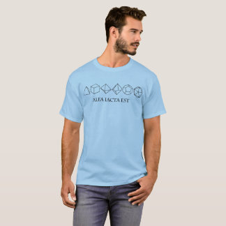 aleaiacta est t-shirt