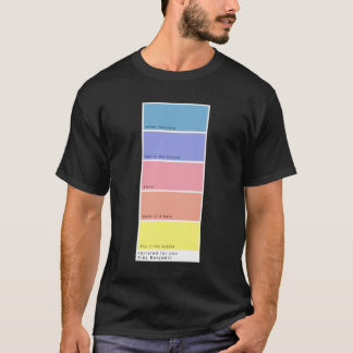 Alec Benjamin Färg T Shirt