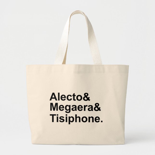 Alecto Megaera Tisiphone | Grekiska Furier från My Jumbo Tygkasse (Framsidan)