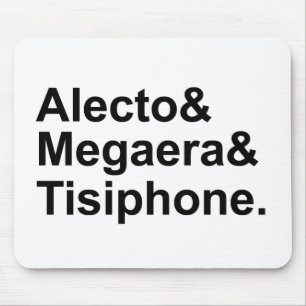 Alecto Megaera Tisiphone Grekiska Furier från My Musmatta