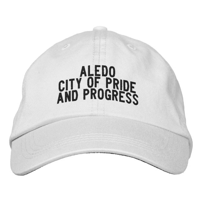 ALEDO Illinois Hatt Broderad Keps (Framsida)