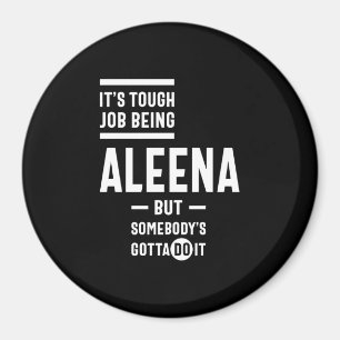 Aleena Personlig Namn Birthday Magnet