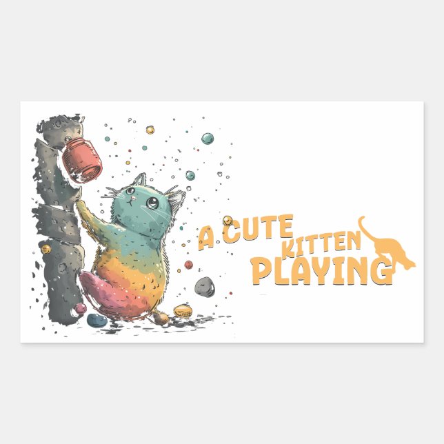 Alegre Compañero Rektangulärt Klistermärke (Framsida)