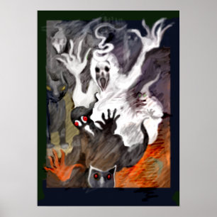 **Alejandros Halloween-förklaring** Poster