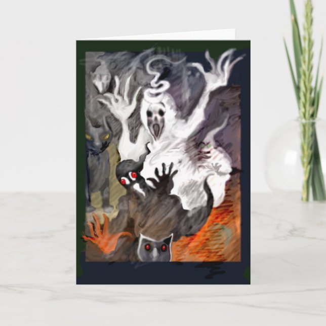 ** Alejandros Halloween legend ** Kort (Framsida)