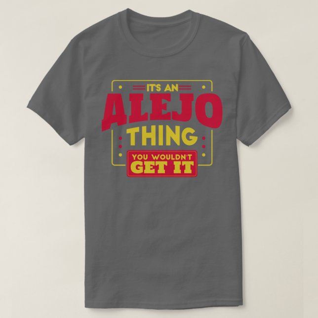 Alejo T Shirt (Design framsida)