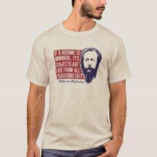 Aleksandr Solzhenitsyn - levande ej Liggra T Shirt