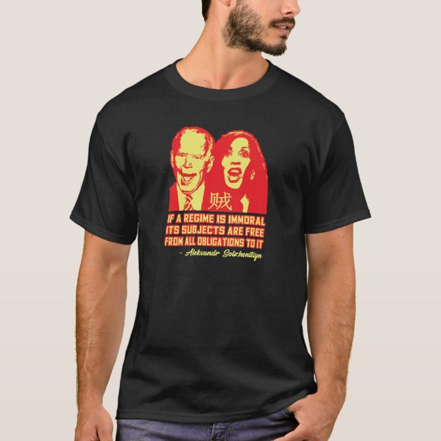 Aleksandr Solzhenitsyn Quote T Shirt (Framsida)