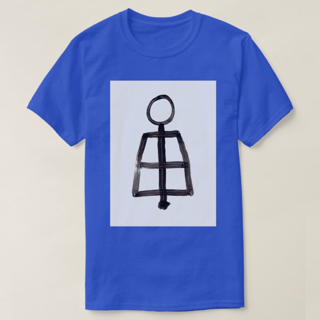 Alemiska symboler Alum Tre T Shirt (Design framsida)