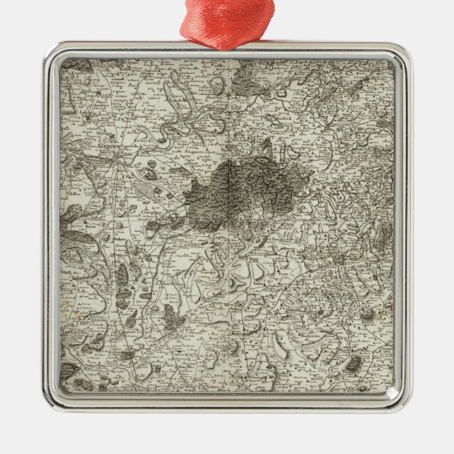 Alencon Julgransprydnad Metall (Framsidan)