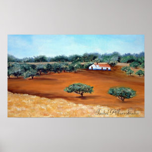 -alentejo liggande. poster