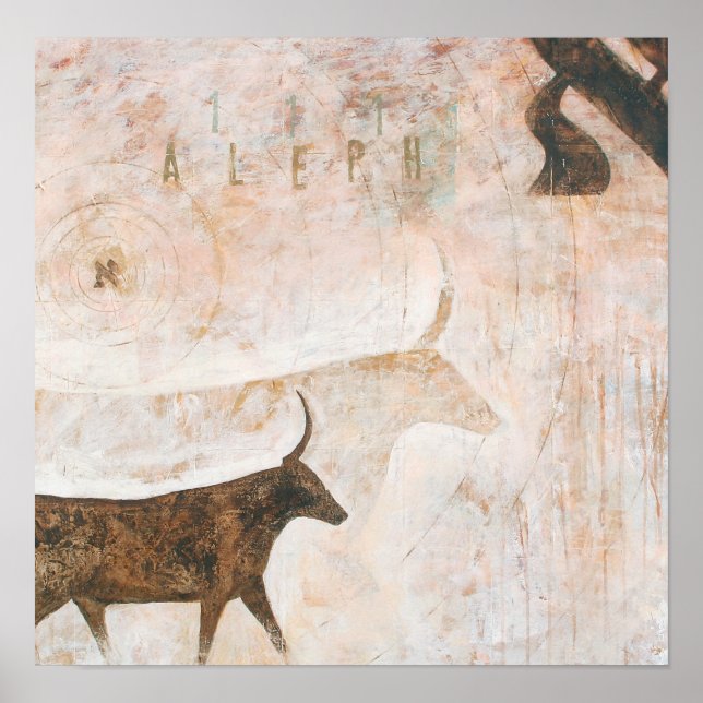 ALEPH 100 x 100 cm Poster (Framsidan)