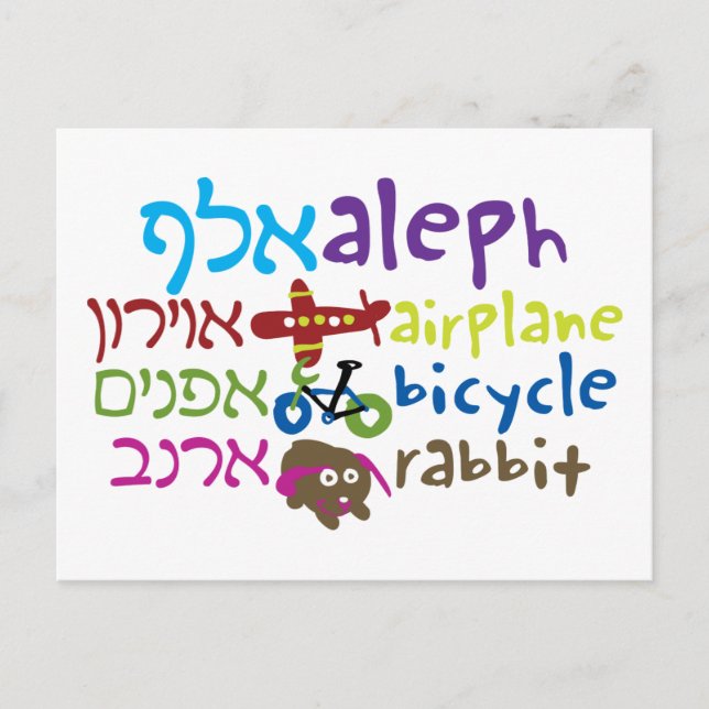 Alephnotes Vykort (Framsida)