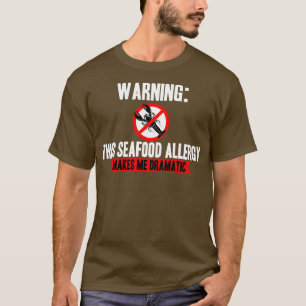 Alergi gör mig dramatisk t shirt