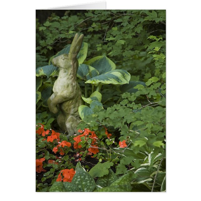 ALERT BUNNY HÄLSNINGSKORT (Framsidan)