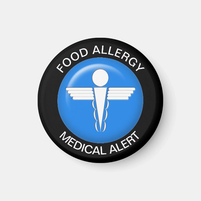 Alert Magnet Food Allergy Alert (Framsidan)