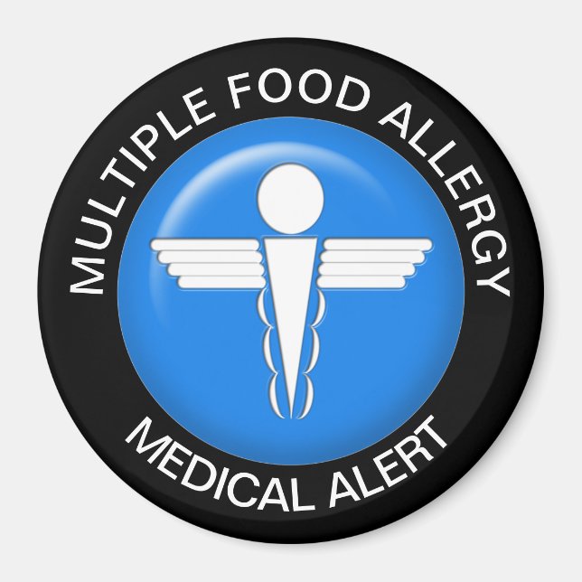 Alert Magnet Food Allergy Alert (Framsidan)