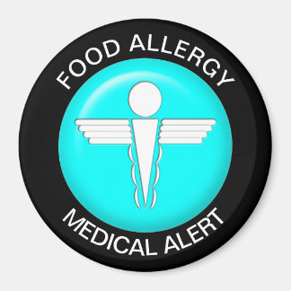 Alert Magnet Food Allergy Alert