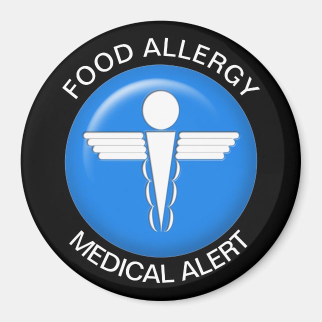 Alert Magnet Food Allergy Alert (Framsidan)