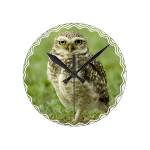 Alert Uggla Clock Rund Klocka
