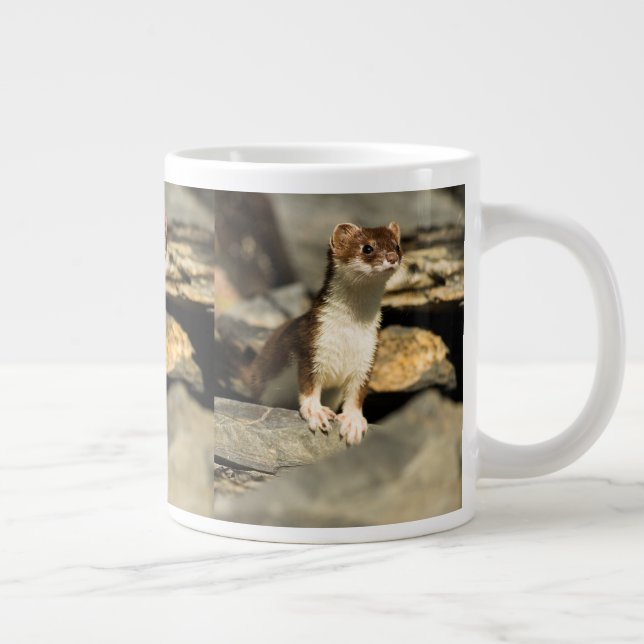 Alert Weasel Jumbo Mugg (Höger)