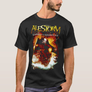 Ales 504 Sunset Golden Age - Alestorm - Bäst sälja T Shirt