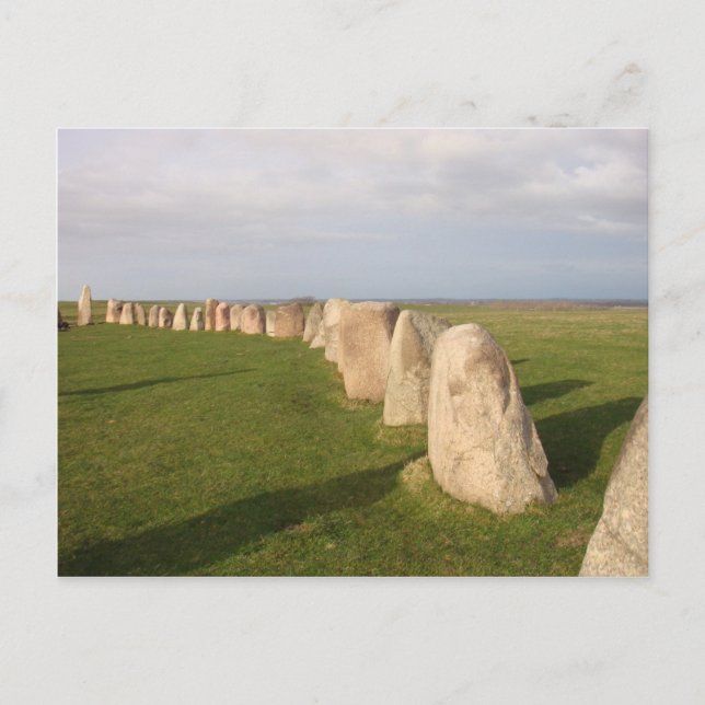 Ales Stenar ~ Sverige Vykort (Framsida)