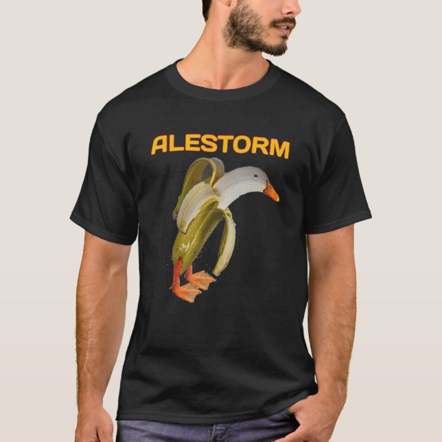 Ales Torm Anka med För manar banankvinnor T Shirt (Framsida)