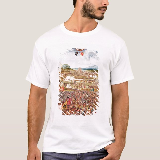 Alesia belägrade vid Julius Caesar T-shirt (Framsida)