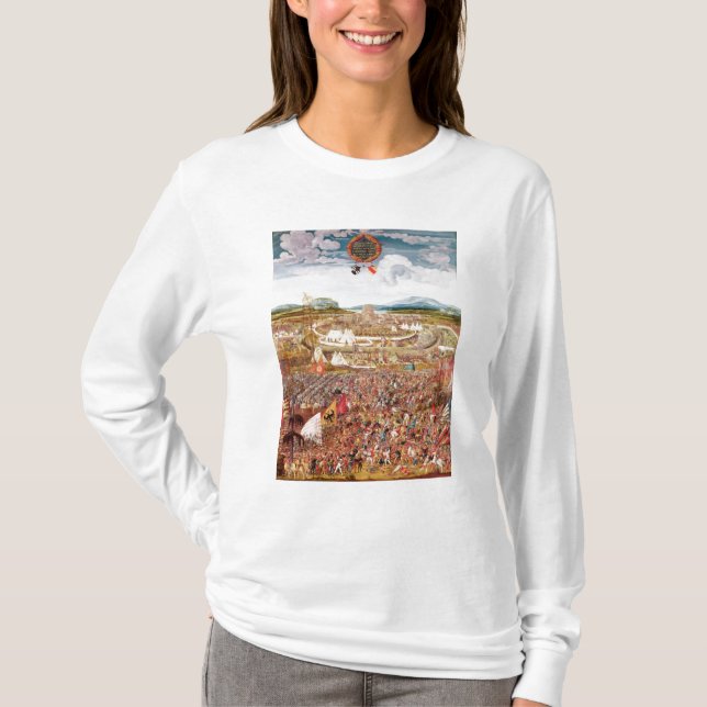 Alesia belägrade vid Julius Caesar T-shirt (Framsida)