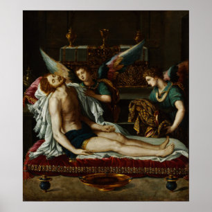 Alessandro Allori - Body of Jesus Annosent Poster