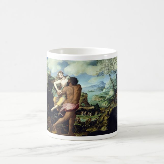 Alessandro Allori kidnappningen av Proserpine Kaffemugg (Center)