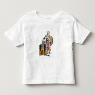 Alessandro Farnese (1546-92) hertig av Parma från T-shirt