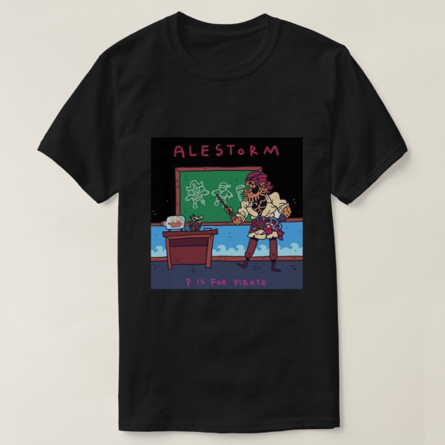Alestorm Band - Legend T Shirt (Design framsida)