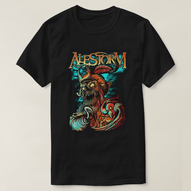 Alestorm Trending Sale T Shirt (Design framsida)