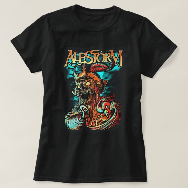 Alestorm Trending Sale T Shirt (Design framsida)