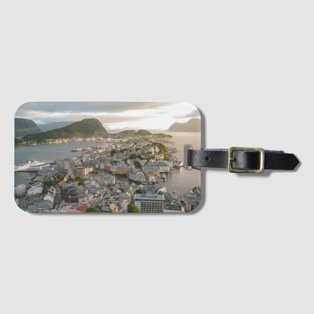 Alesund Norge Bagagebricka (Framsida horisontal)