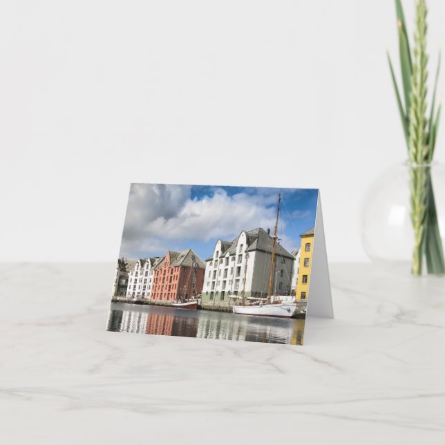 Alesund Norge Kort (Framsida)